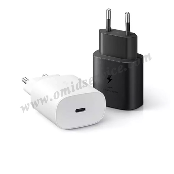 شارژر دیواری سامسونگ 25 وات مدل EP-TA800 دو پین