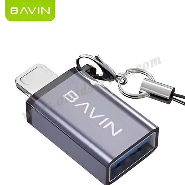 تبدیل OTG آیفون برند bavin مدل OTG-07-i